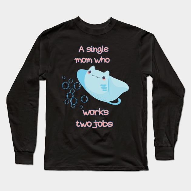 Stingray Charlotte Long Sleeve T-Shirt by cesspoolofcool